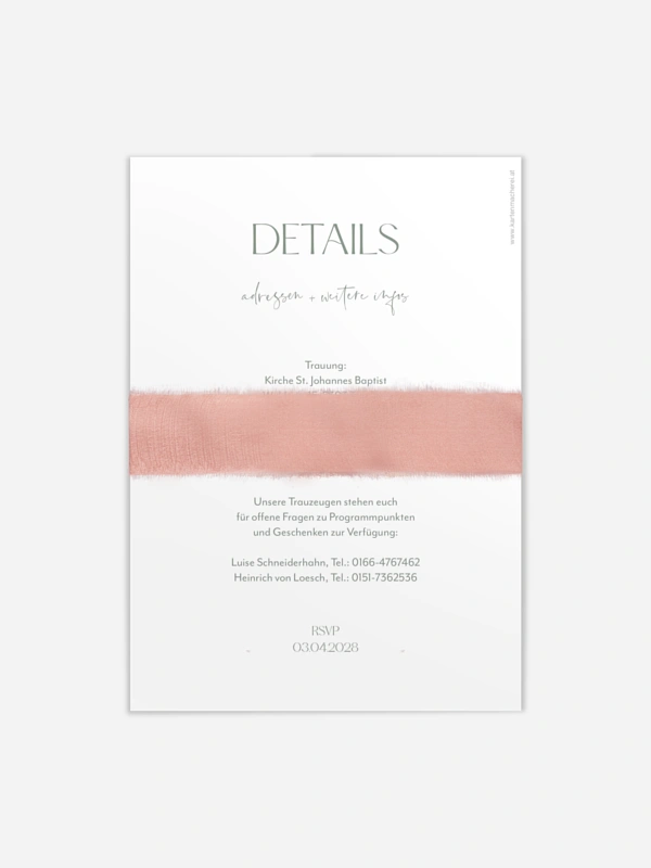 Hochzeitseinladung The Big Day