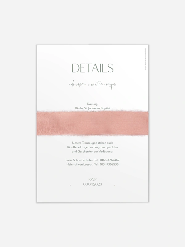Hochzeitseinladung The Big Day