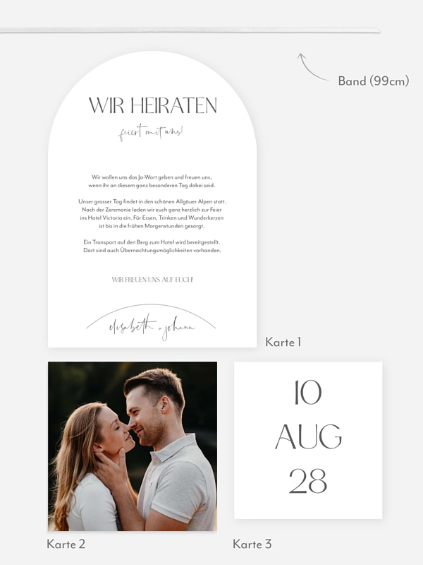 Hochzeitseinladung The Big Day