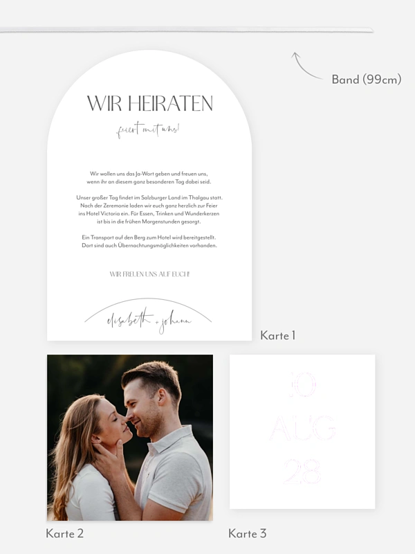 Hochzeitseinladung The Big Day