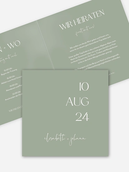 Hochzeitseinladung The Big Day