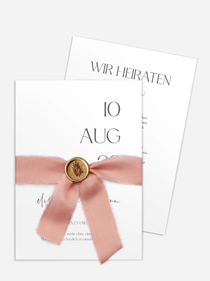 Hochzeitseinladung The Big Day