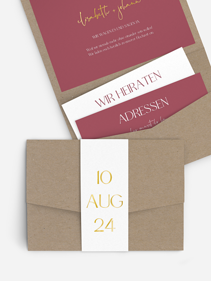 Hochzeitseinladung The Big Day