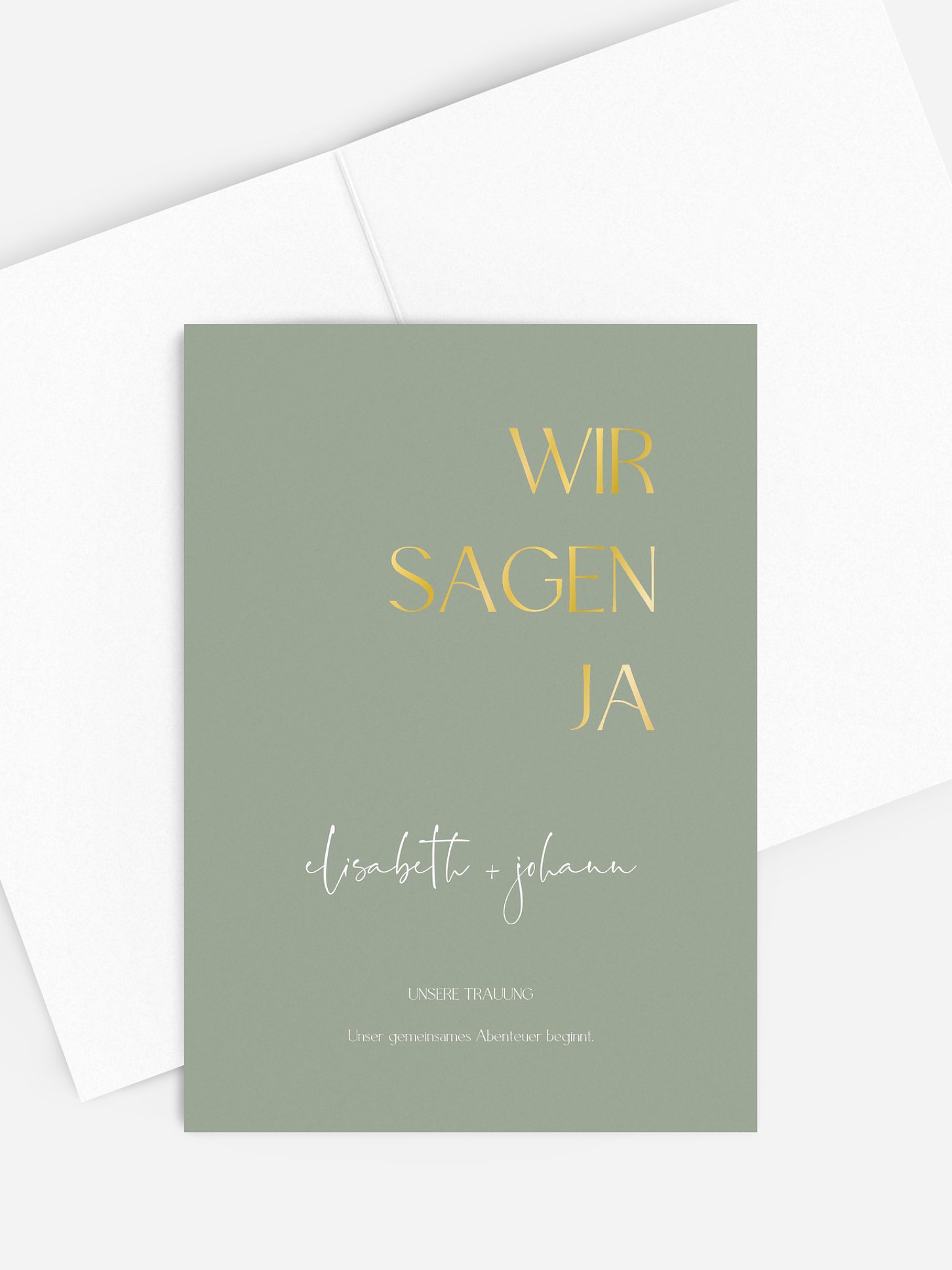 Kirchenheft Hochzeit The Big Day