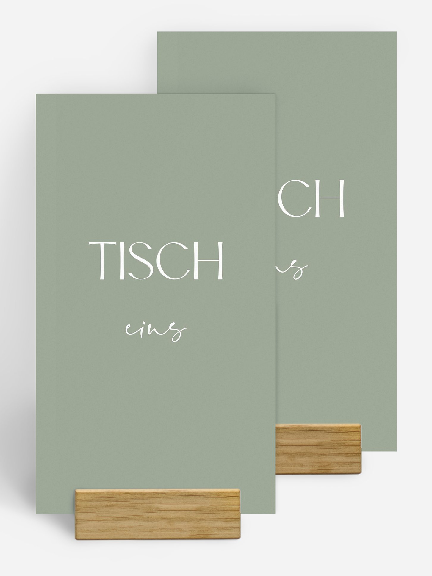 Tischnummer The Big Day