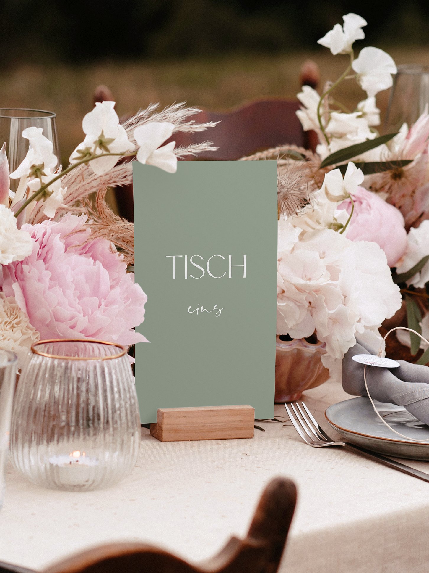 Tischnummer The Big Day