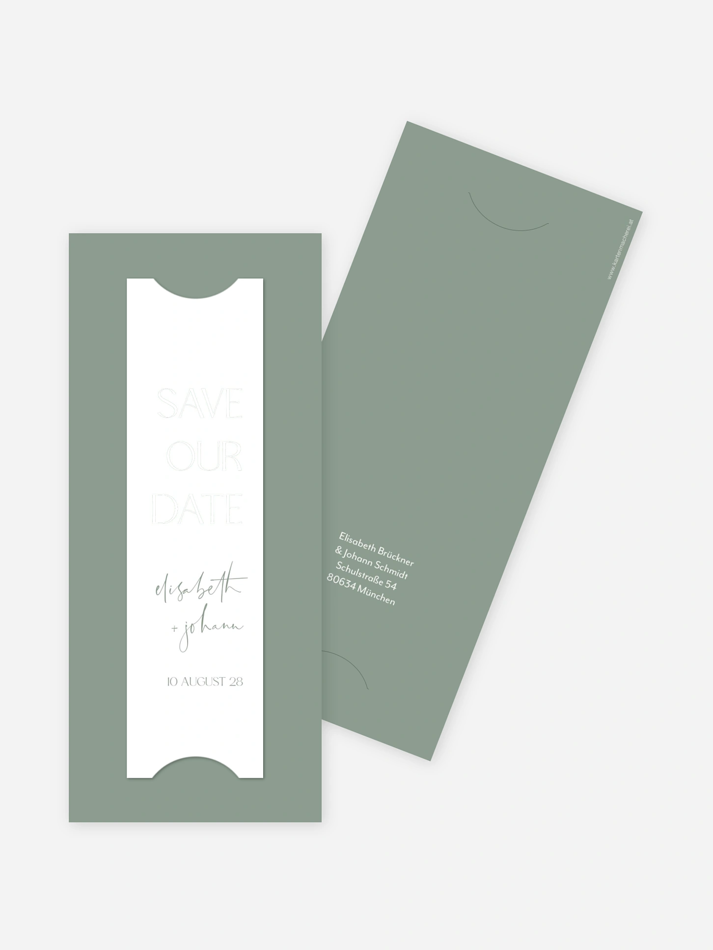 Save-the-Date Karte The Big Day
