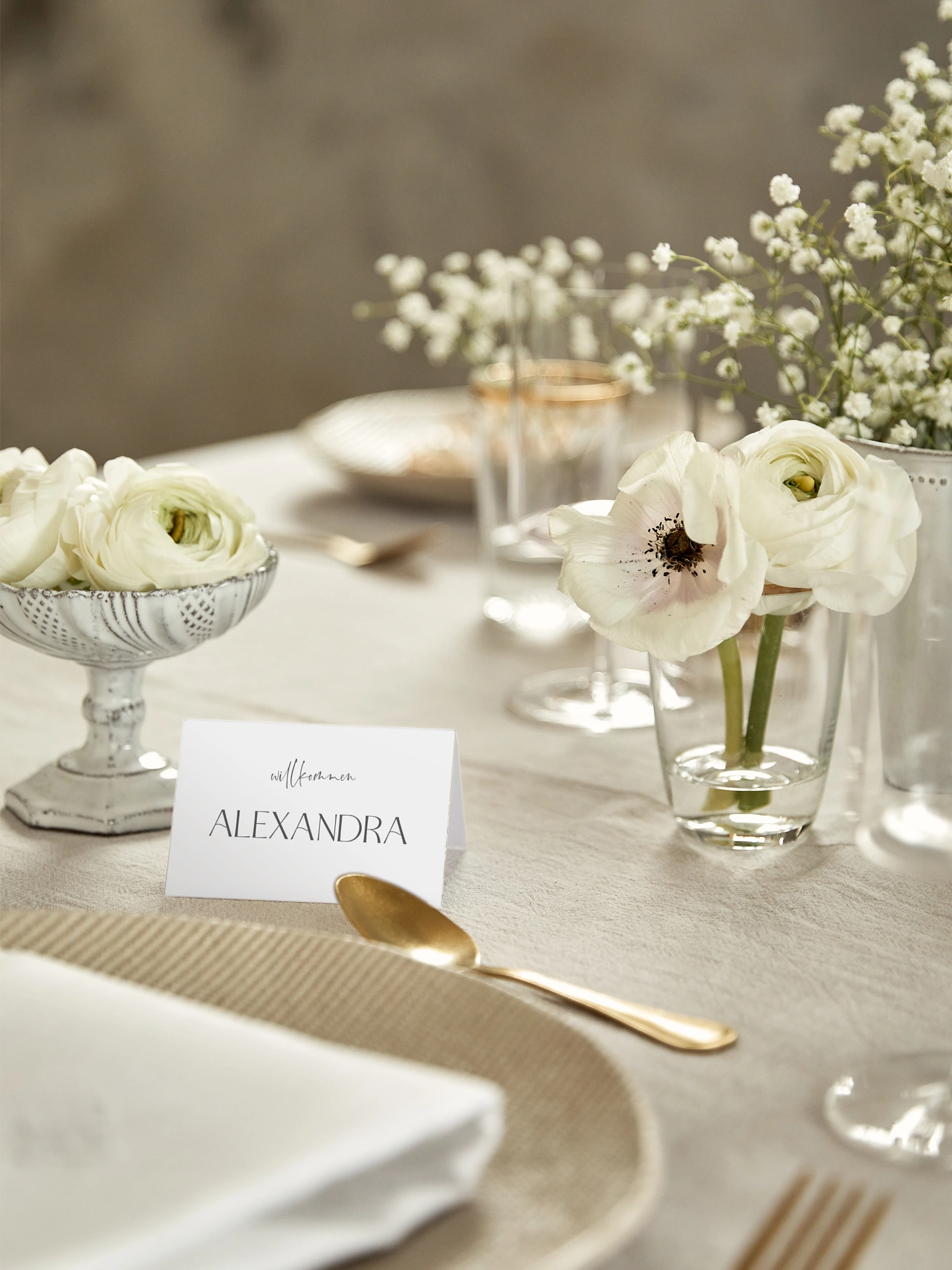 Tischkarte Hochzeit The Big Day