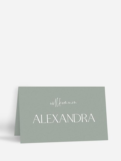 Tischkarte Hochzeit The Big Day