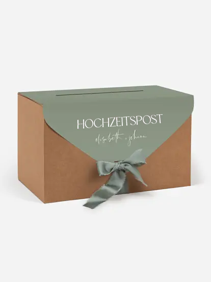 Kartenbox Hochzeit The Big Day