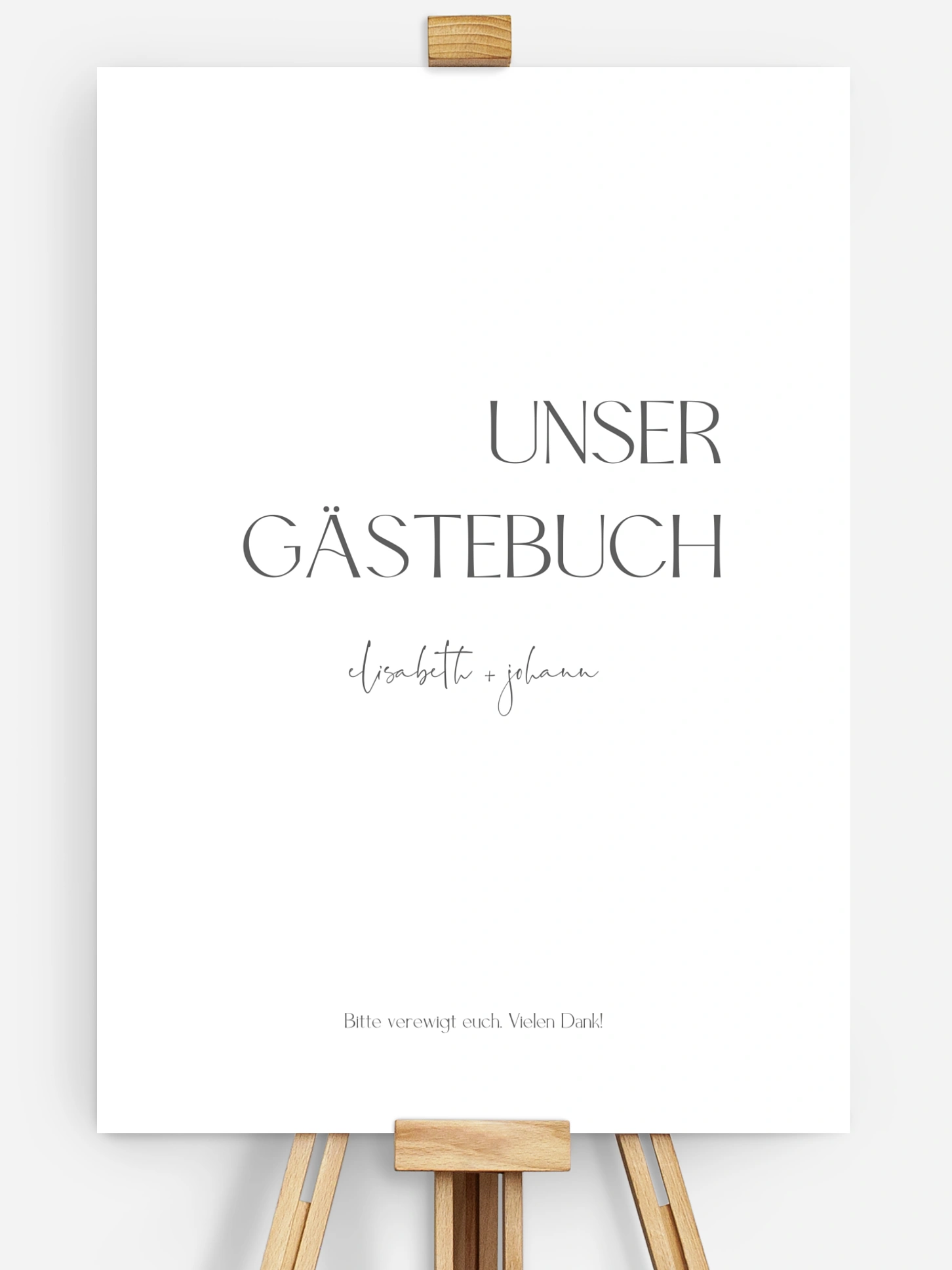 Gästebuch Poster The Big Day