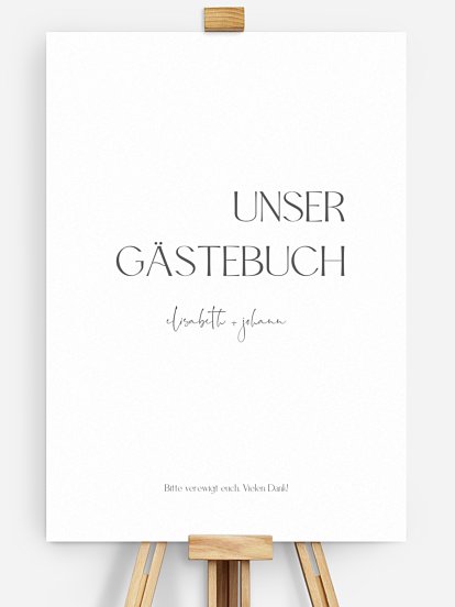 Gästebuch Poster The Big Day