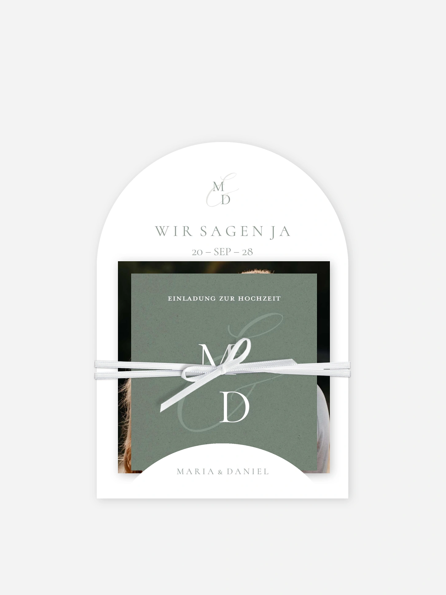 Hochzeitseinladung Elegant Love