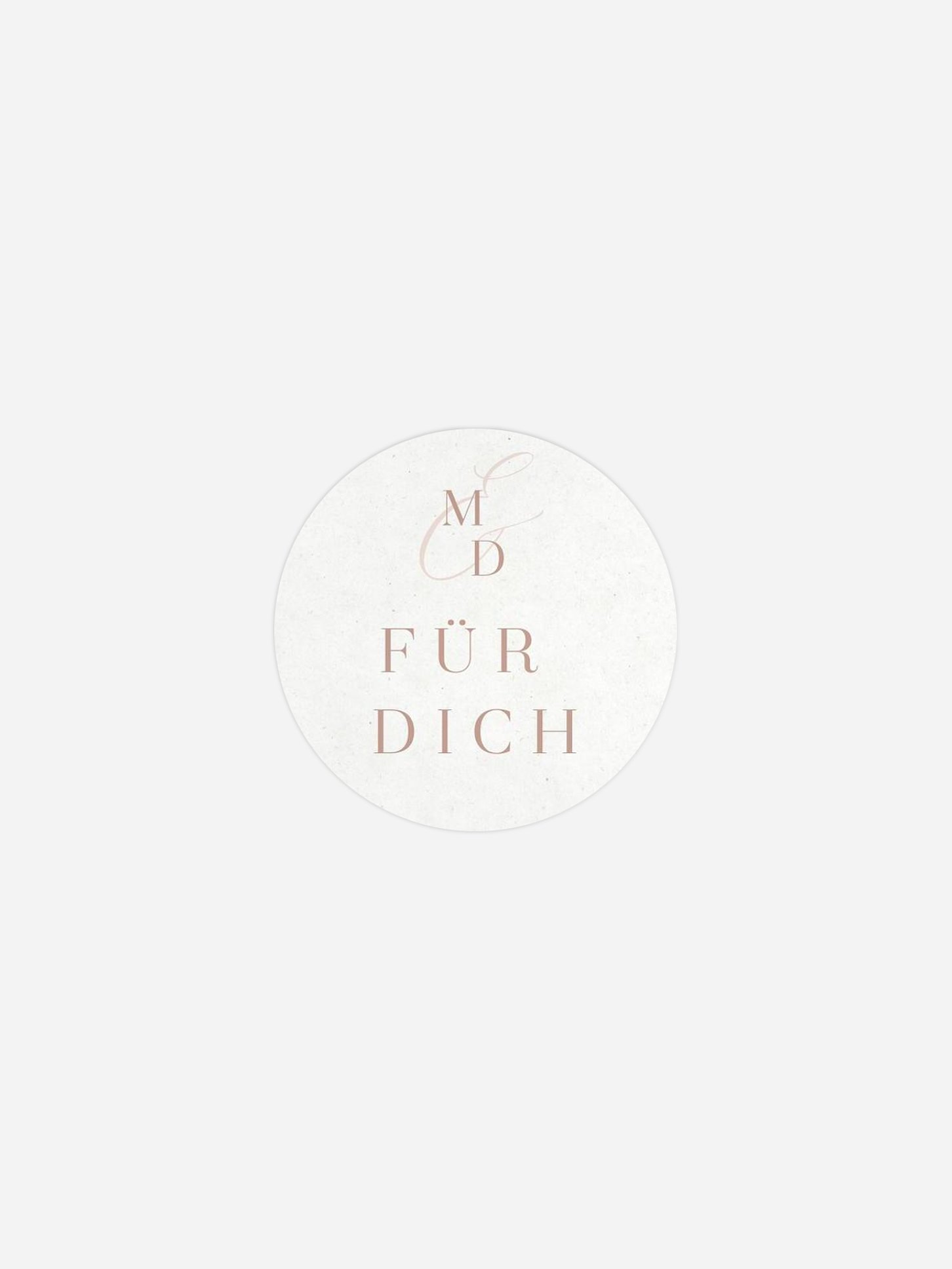Geschenkaufkleber Hochzeit Elegant Love