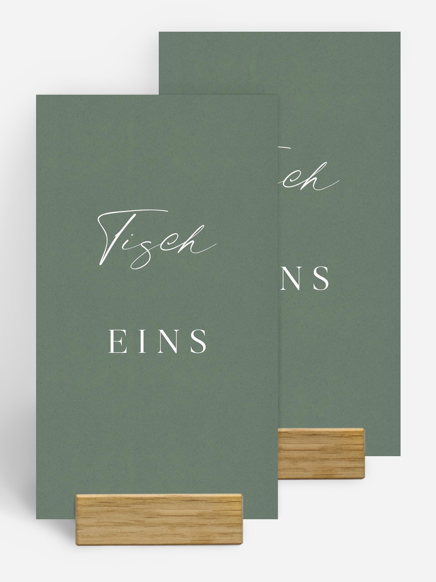 Tischnummer Elegant Love