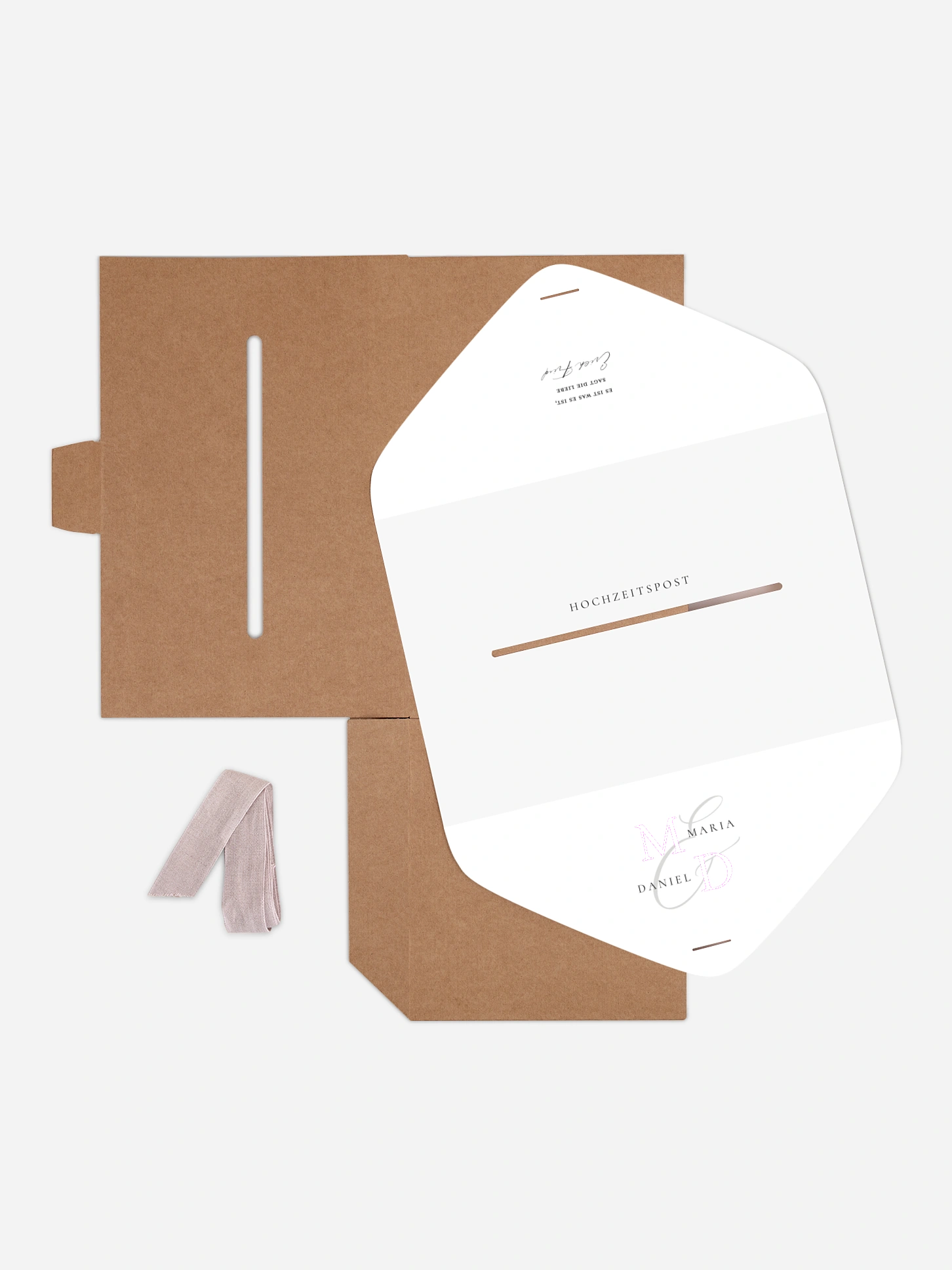 Kartenbox Hochzeit Elegant Love