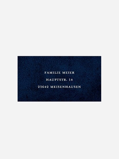 Empfängeraufkleber Trauer To The Moon