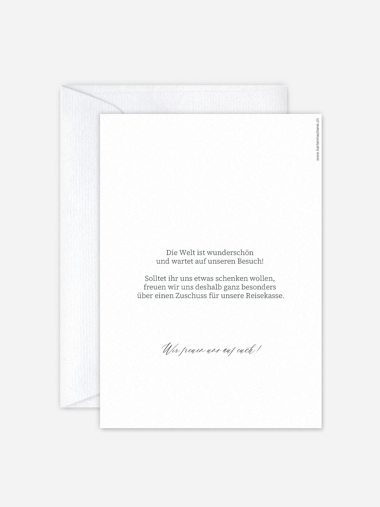 Hochzeitseinladung Watercolor Leaves