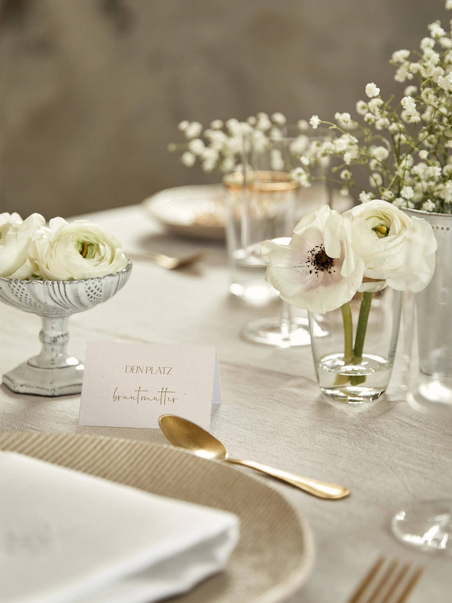 Tischkarte Hochzeit Modern Photo