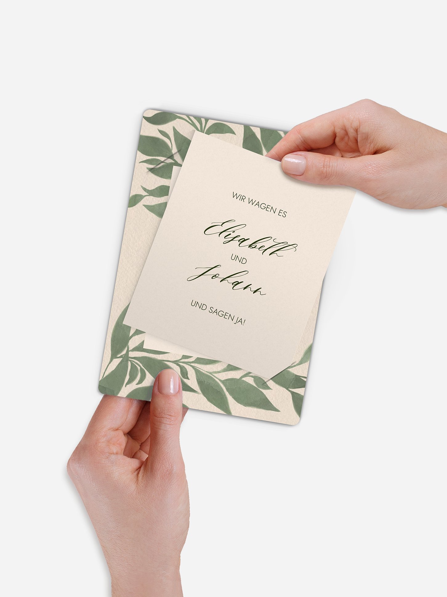 Hochzeitseinladung Always and Forever