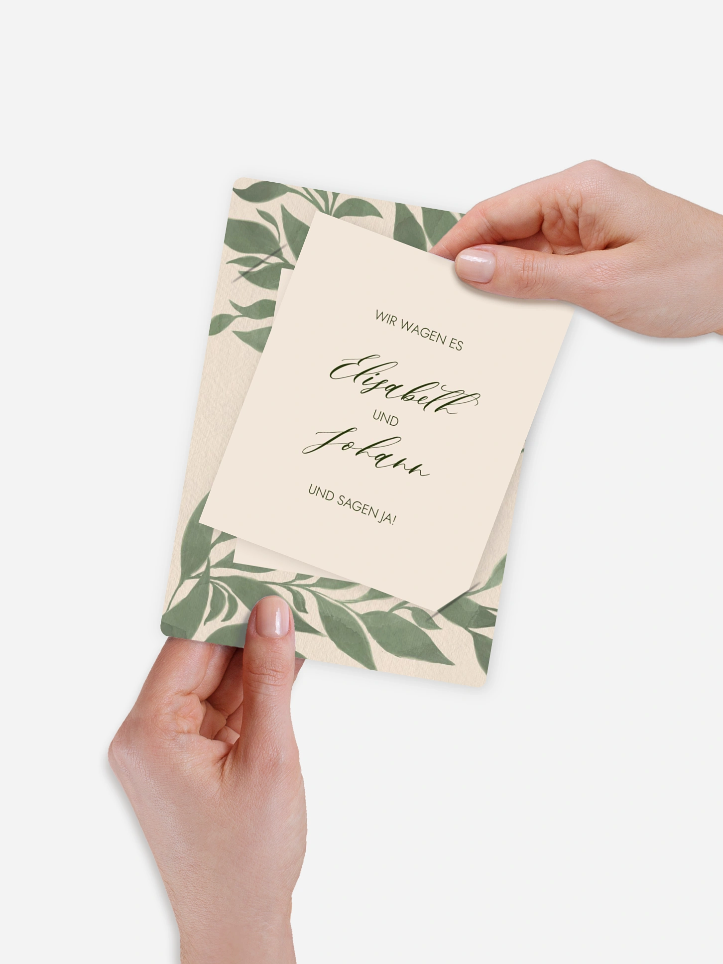 Hochzeitseinladung Always and Forever