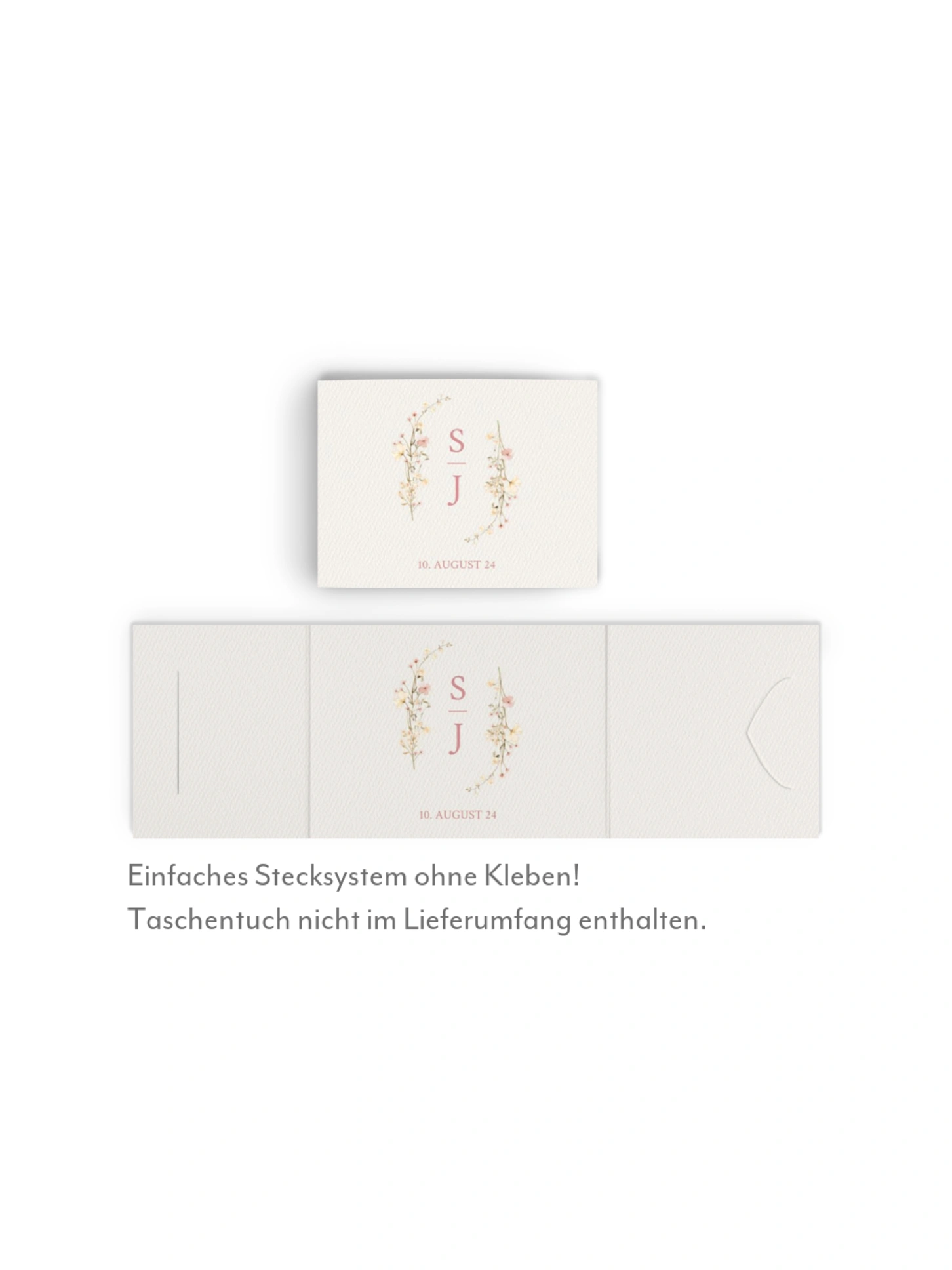 Freudentränen-Taschentücher Monogram Bloom