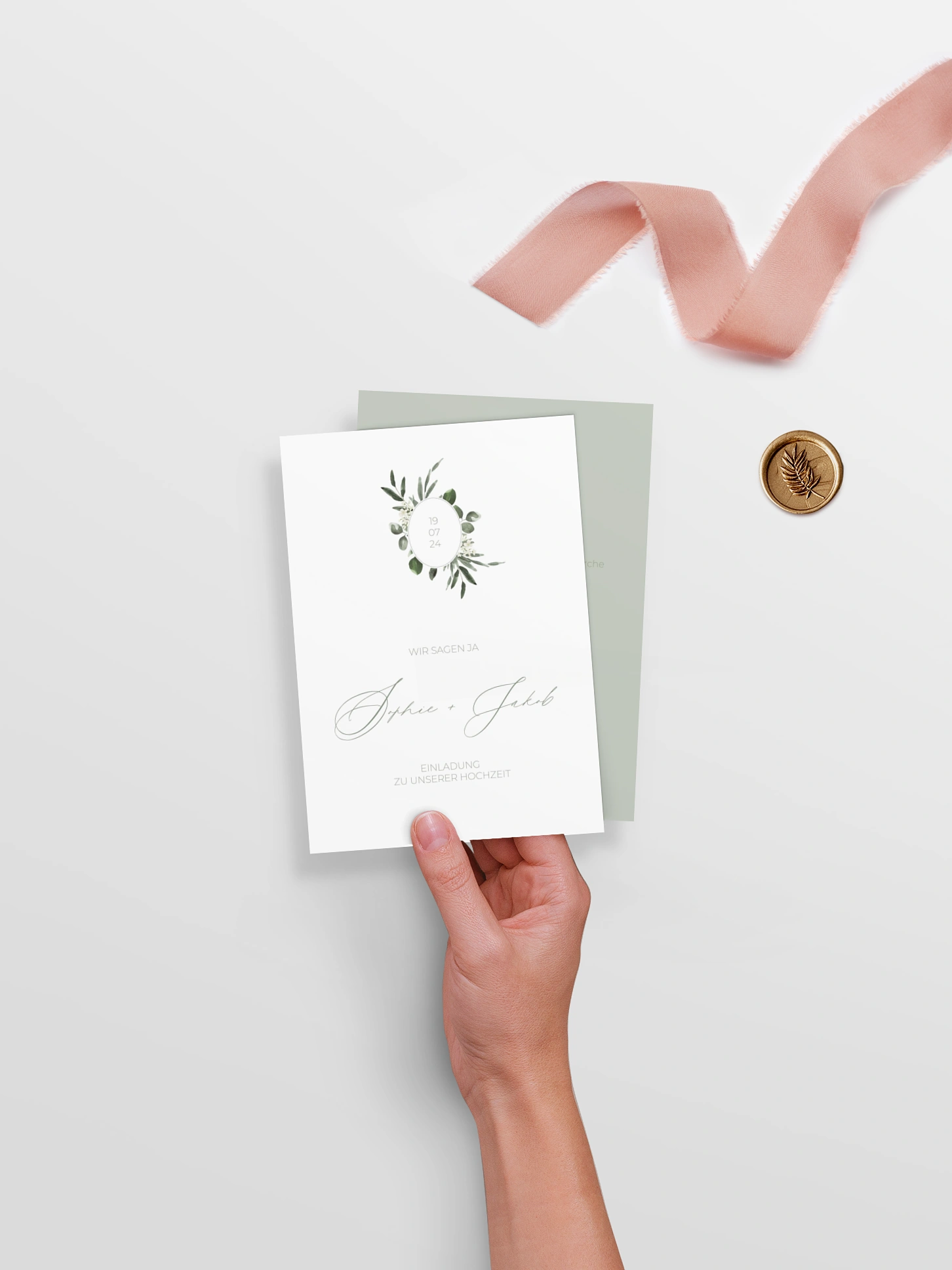Hochzeitseinladung Provencal Scent