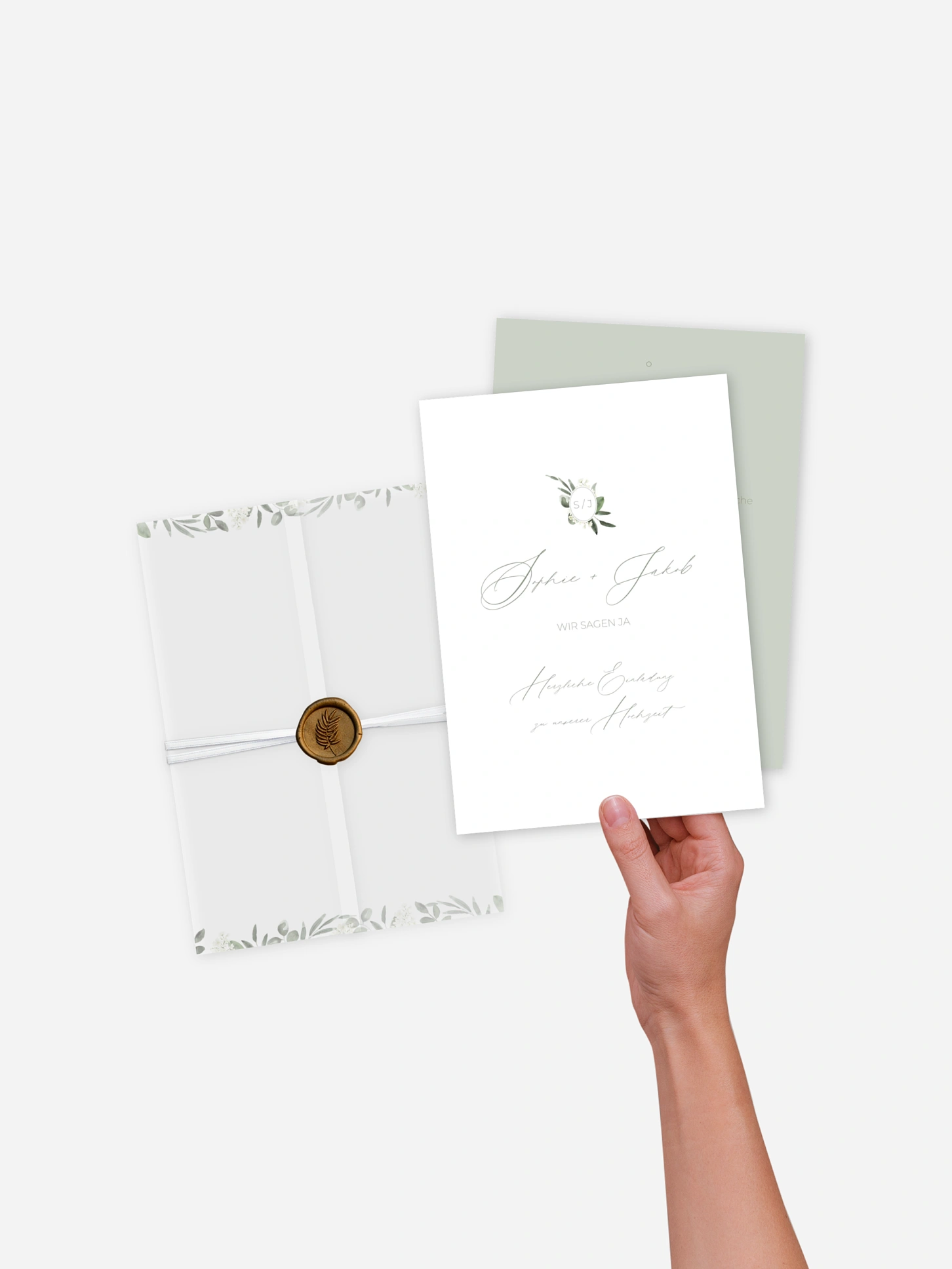 Hochzeitseinladung Provencal Scent