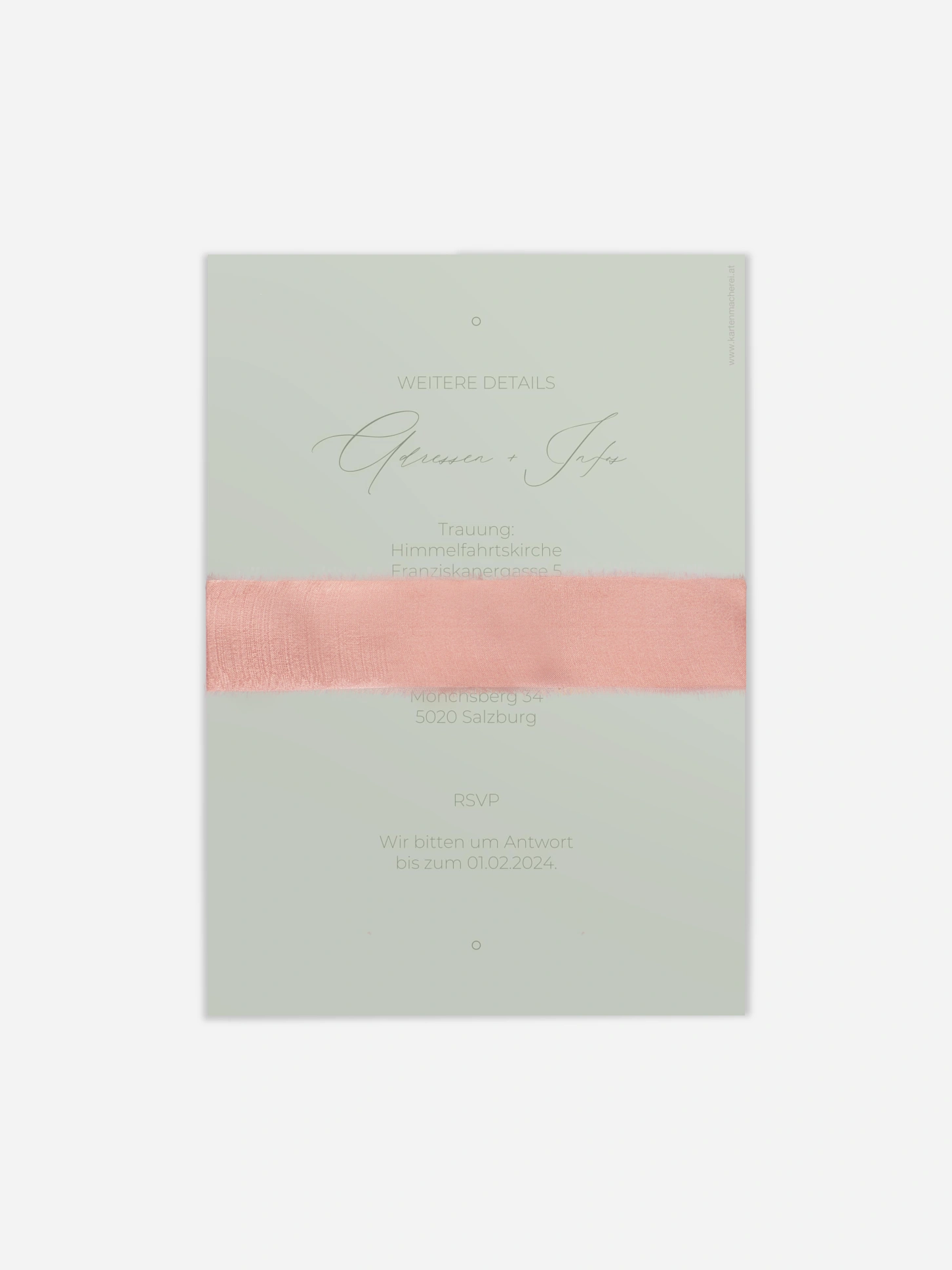 Hochzeitseinladung Provencal Scent