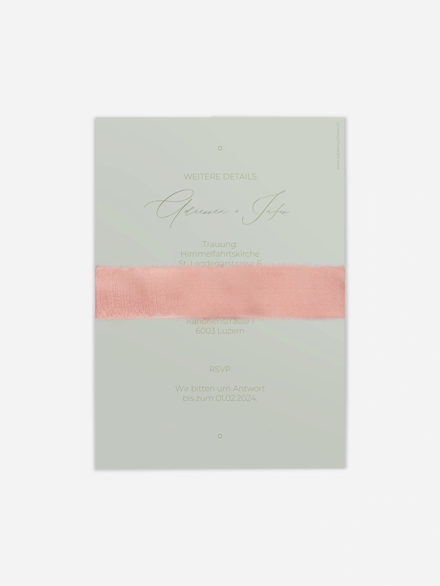 Hochzeitseinladung Provencal Scent