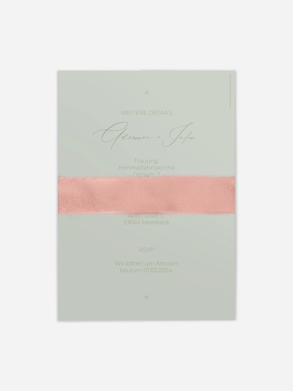 Hochzeitseinladung Provencal Scent
