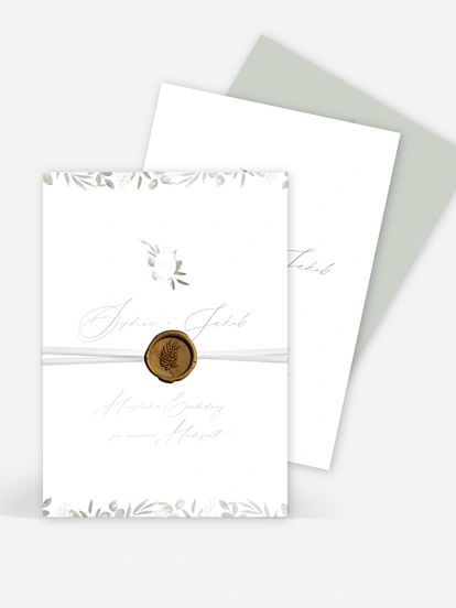 Hochzeitseinladung Provencal Scent