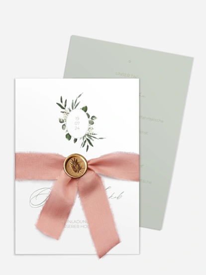 Hochzeitseinladung Provencal Scent