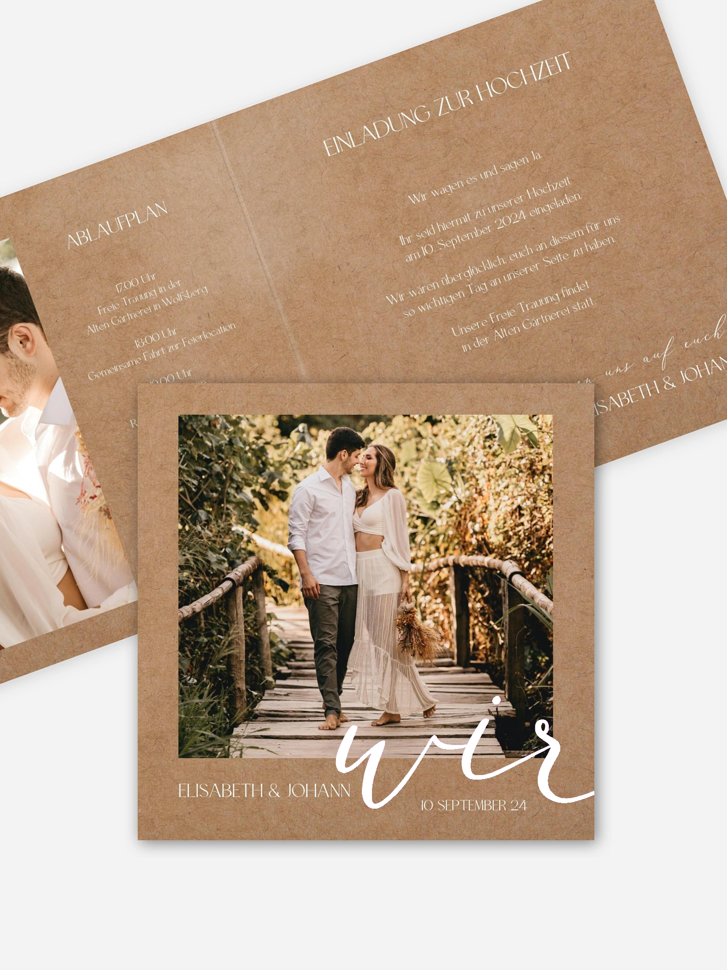 Hochzeitseinladung Liebe