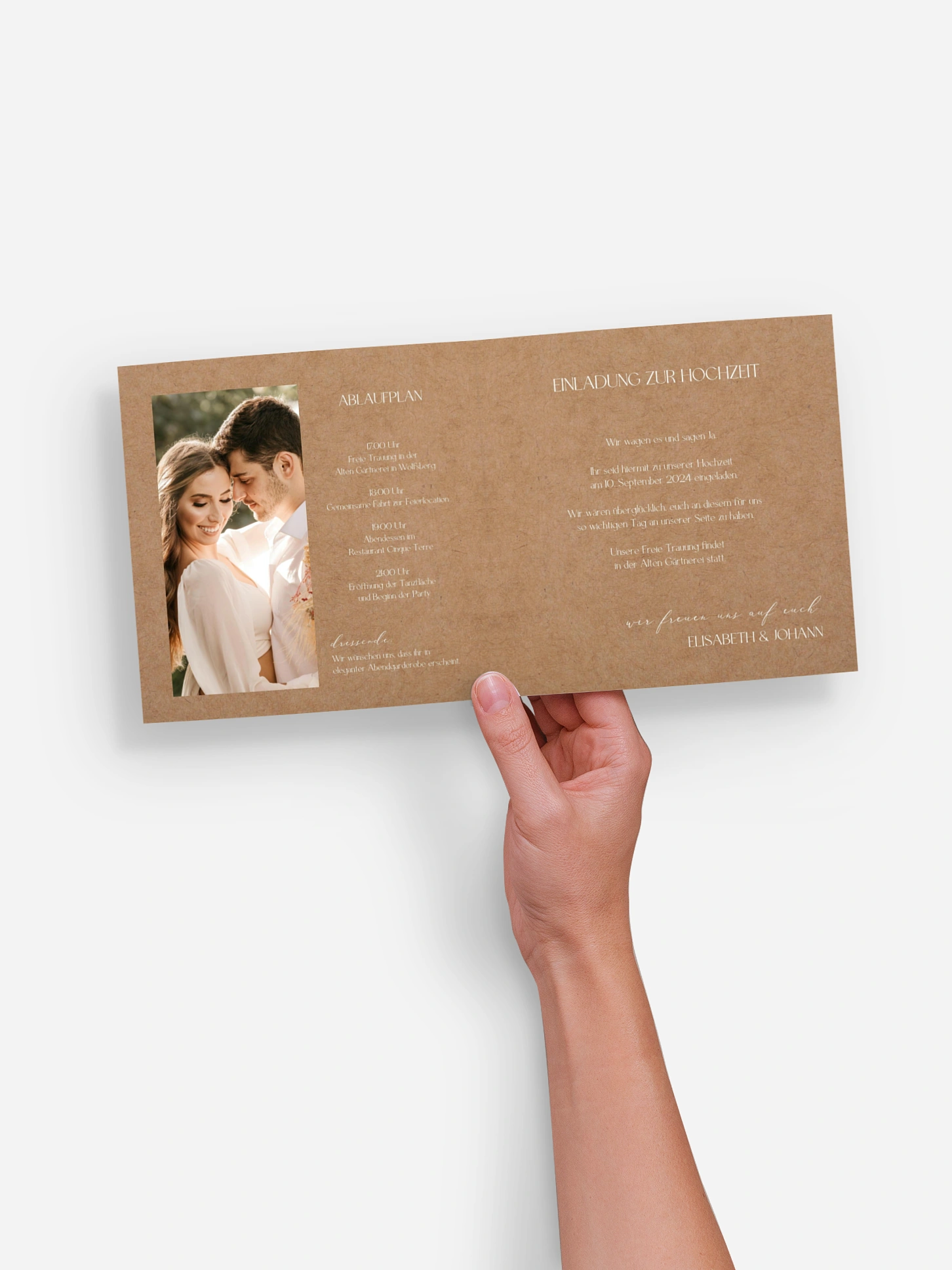 Hochzeitseinladung Liebe