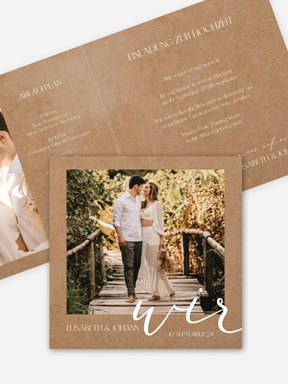 Hochzeitseinladung Liebe