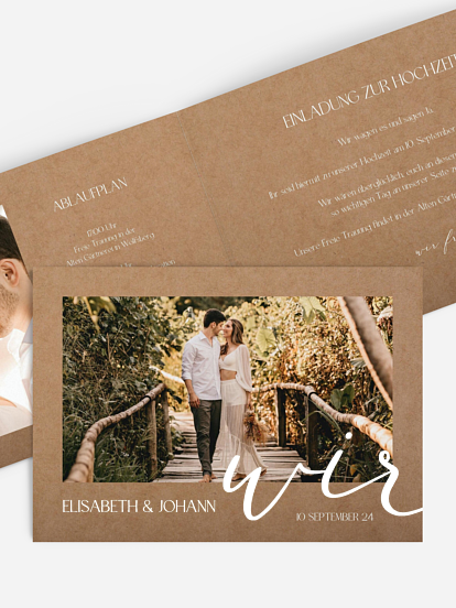 Hochzeitseinladung Liebe