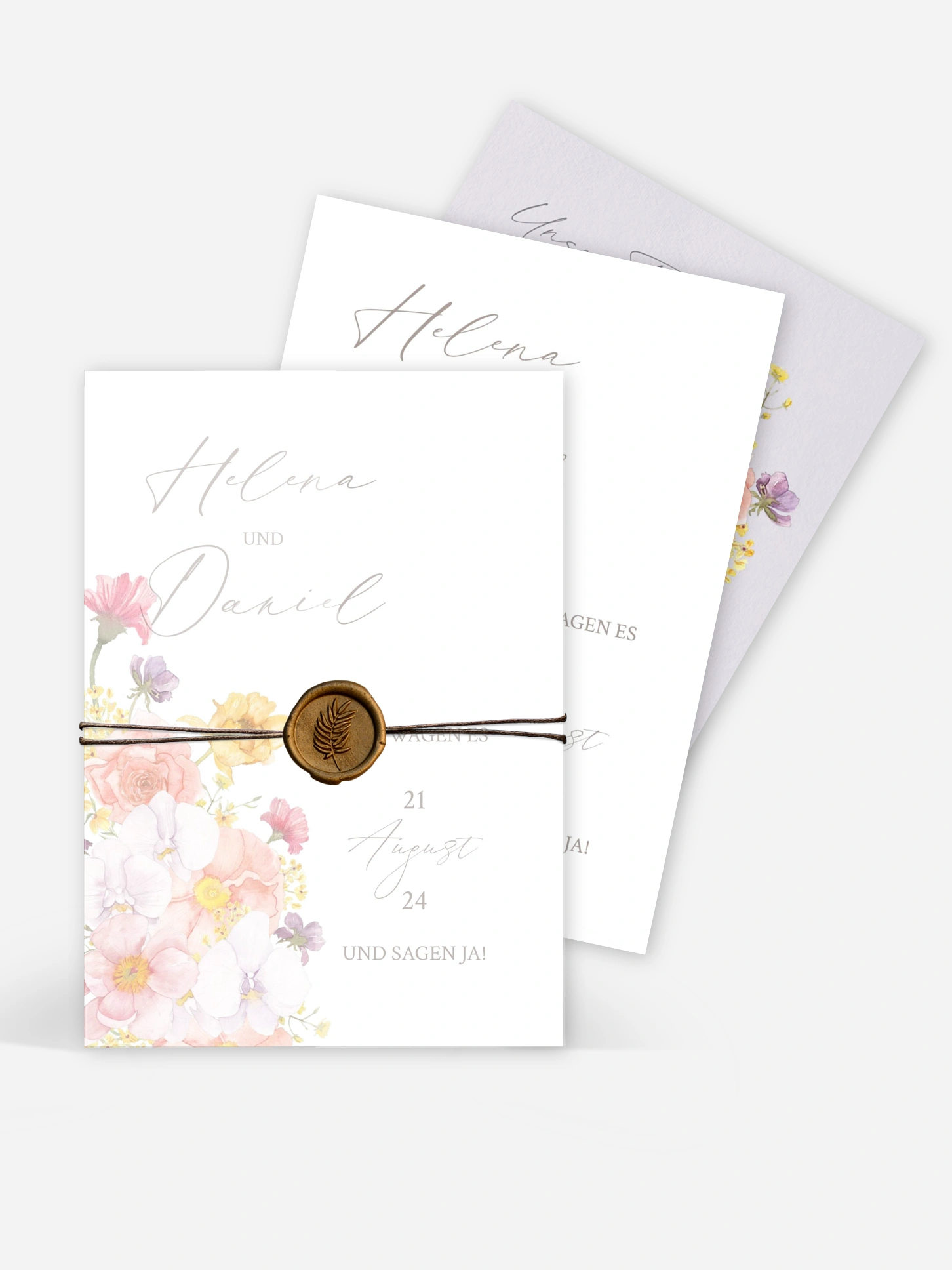 Hochzeitseinladung Orchid Dream