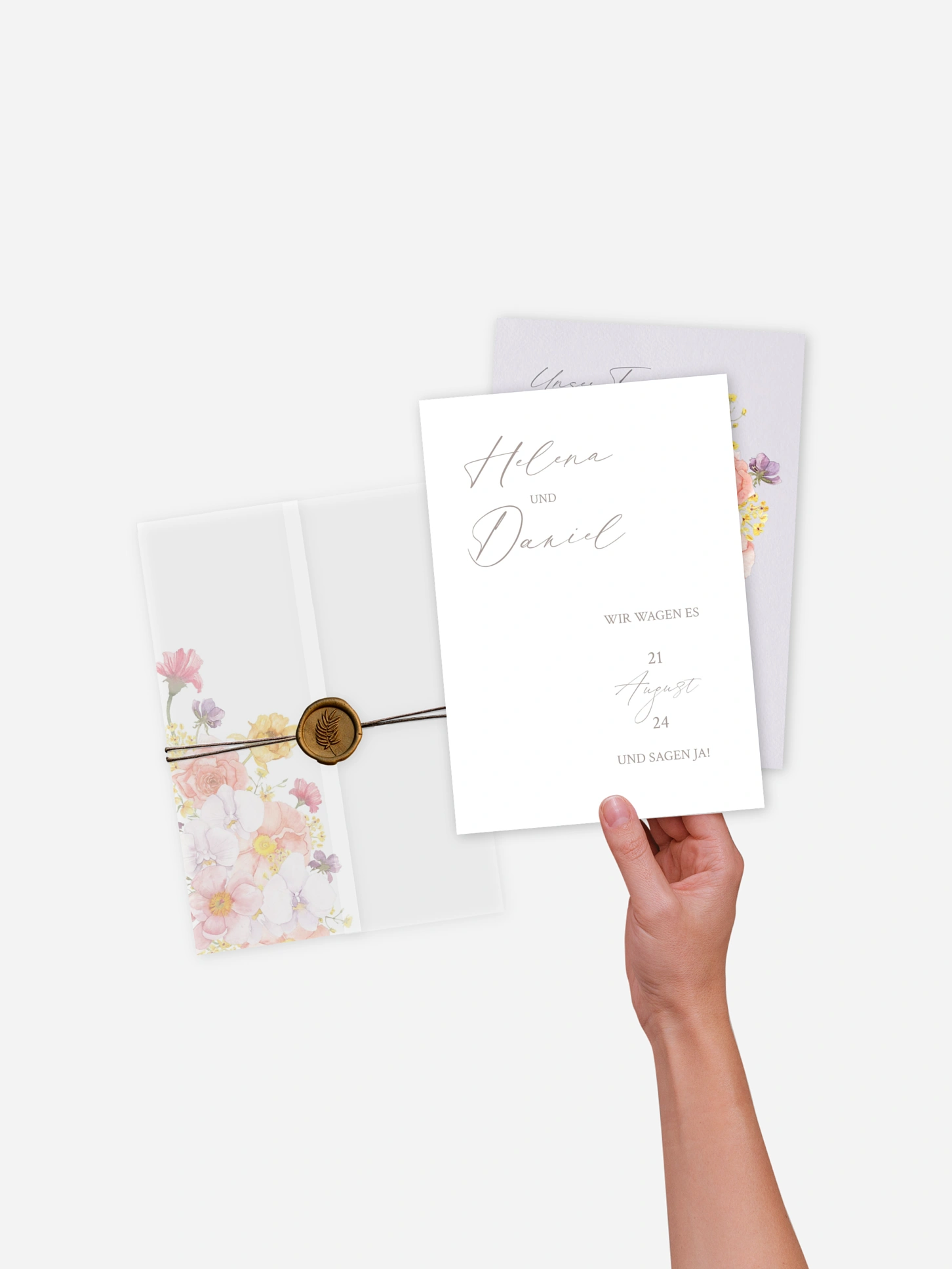 Hochzeitseinladung Orchid Dream