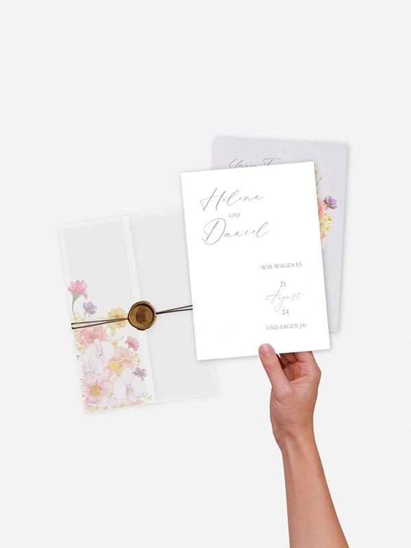 Hochzeitseinladung Orchid Dream