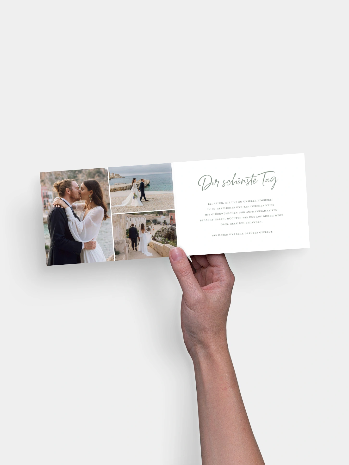 Dankeskarte Hochzeit Delightful