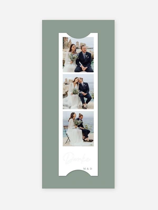 Dankeskarte Hochzeit Delightful