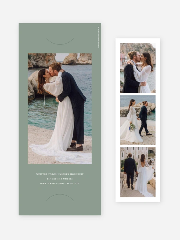 Dankeskarte Hochzeit Delightful