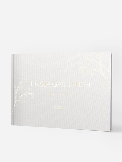 Gästebuch Golden Olive