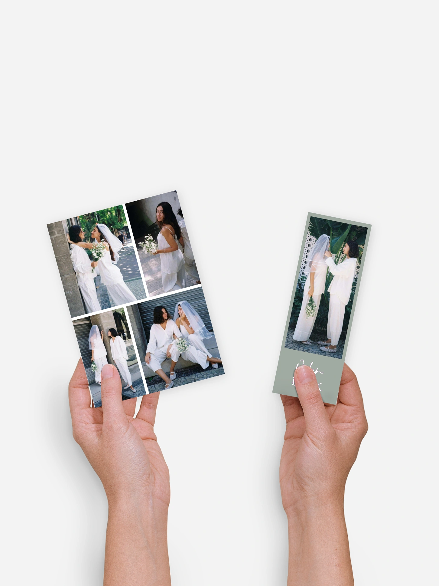 Dankeskarte Hochzeit Greenery Day