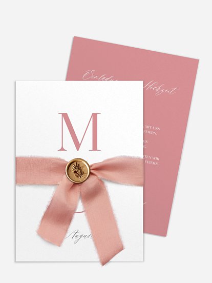 Hochzeitseinladung Graceful Love