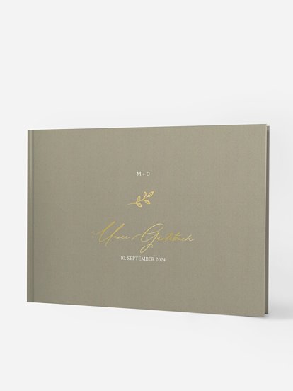Gästebuch Golden Branch