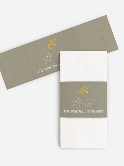 Freudentränen-Taschentücher Golden Branch