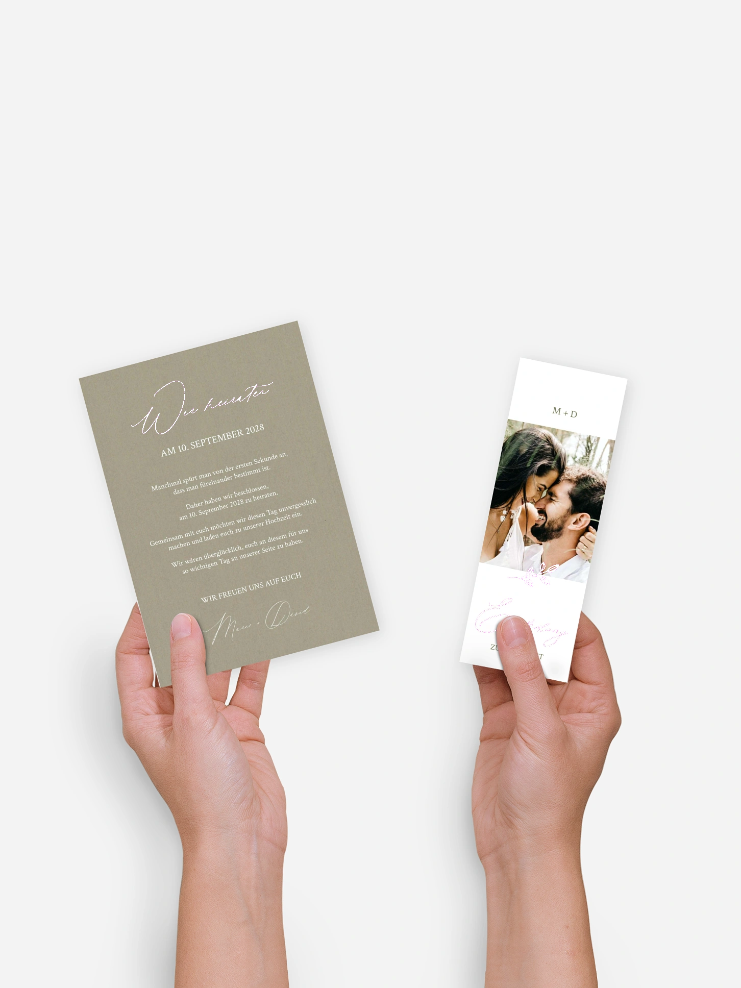 Hochzeitseinladung Golden Branch