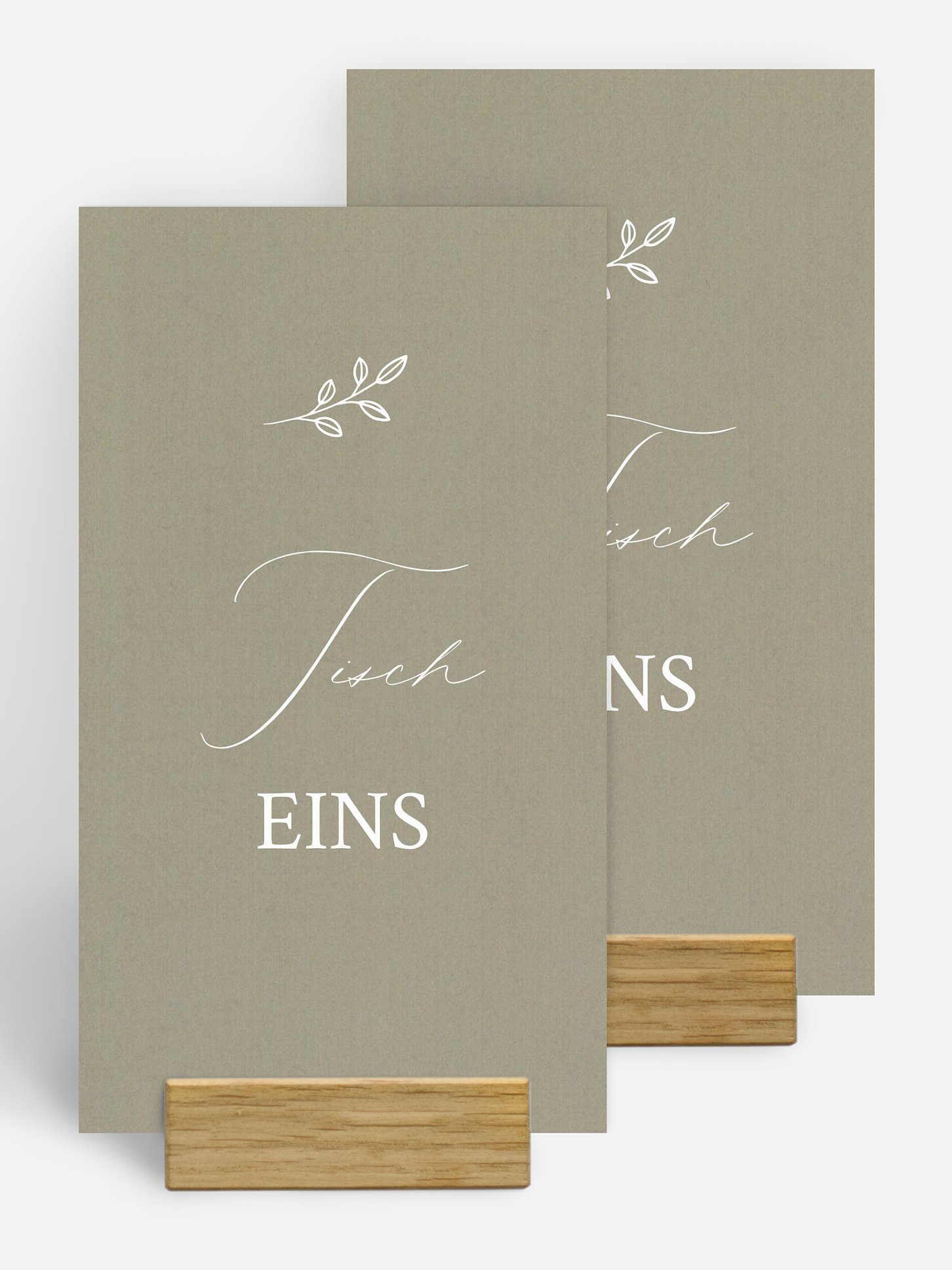 Tischnummer Golden Branch